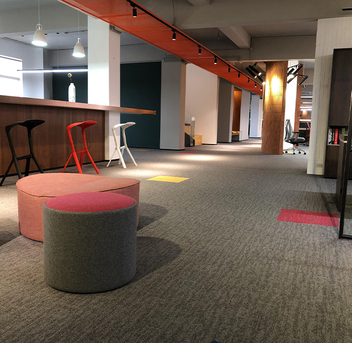 Kaili Commercial Carpet Tiles Derives The Inspiration of Design from The Nature to Create An Energetic and Harmonious Space