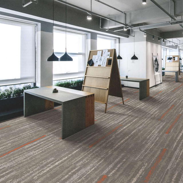 Formal Grace Design for Office Carpet Tiles Create An Efficient Work Environment