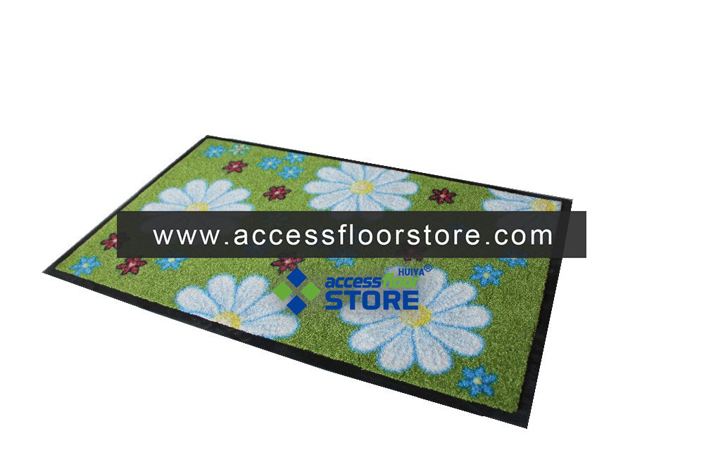 Custom Printed Car Mats Aubusson Carpet Floor Mats With Logo With Rubber Backing