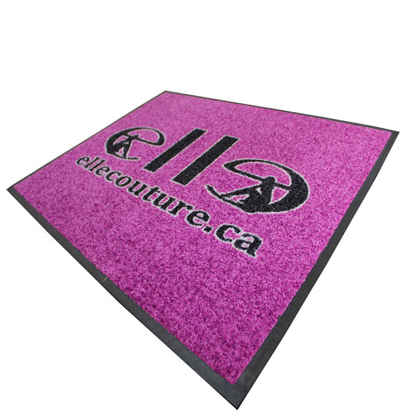 Custom 100% Nylon Corrosion-Resistant Anti Slip Custom Printed Welcome Logo Door Mat Outdoor Floor Welcome Entrance Mats