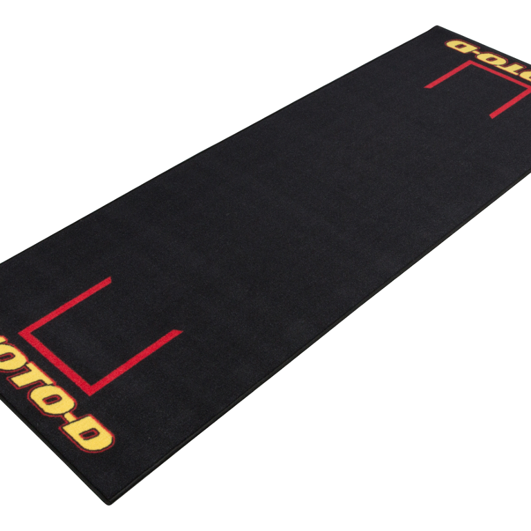 100%Nylon Printed Branded Logo Motorcycle Pit Rubber Carpet Customized Motocross Garage Floor Mat