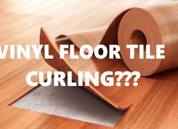How To Fix Loose or Curling Self-Adhesive Vinyl Floor Tiles (Peel and Stick PVC Floor Tiles)?