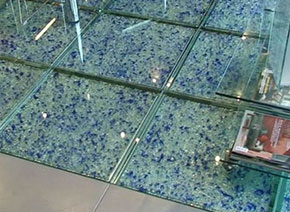 Glass Raised Floor Panels