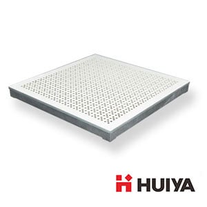 Aluminum Grate Raised Floor