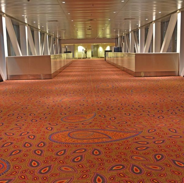 Custom KTV Cinema Nightclub Carpet Stair Carpet Auditorium Spectatory Carpet