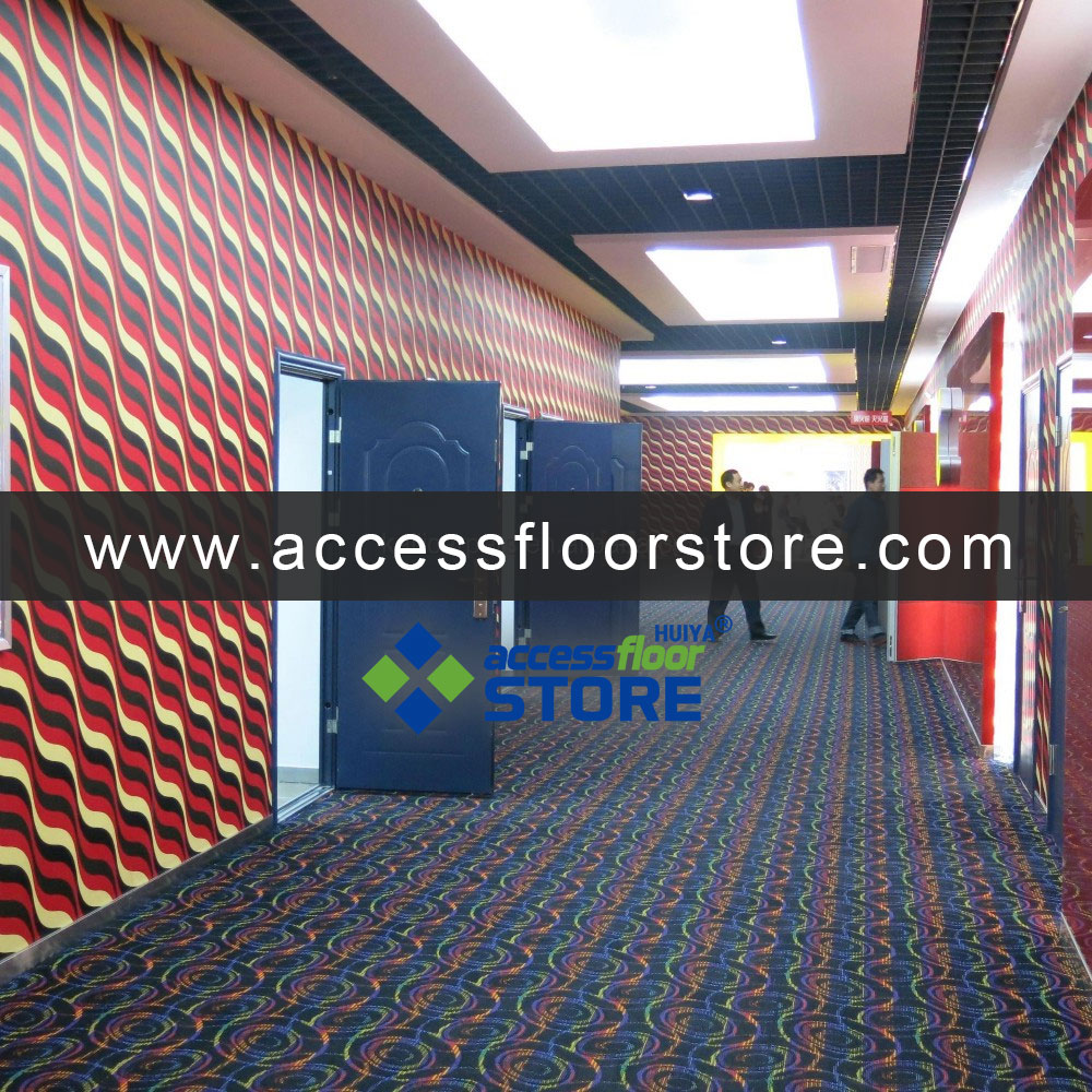 Custom Axminster Carpet For Cinema Morden Carpet Guangdong