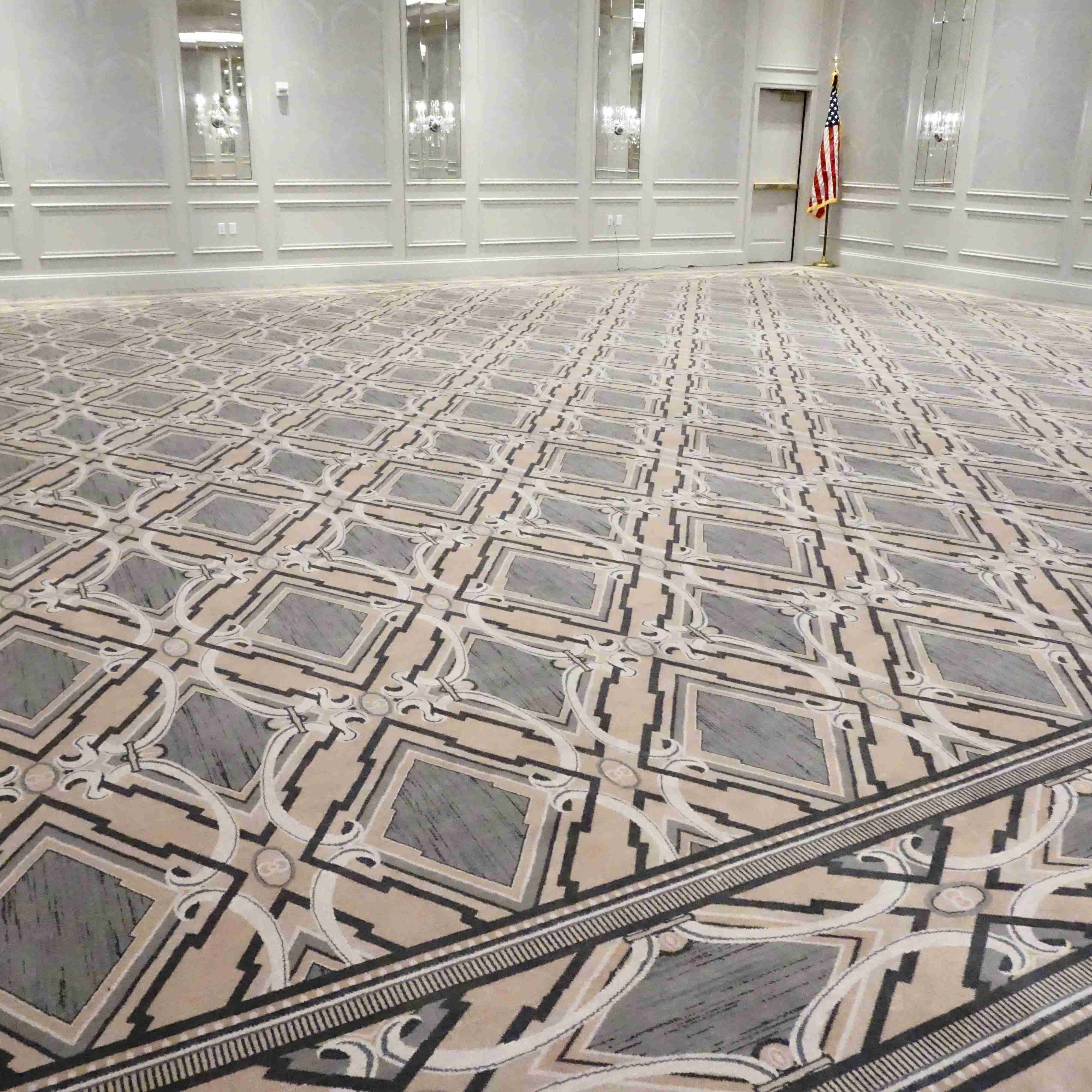 80% Wool 20% Nylon Custom Luxury Floor Carpet Hotel Floor Carpet