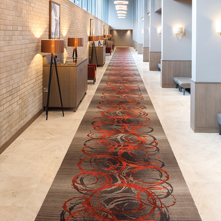 Factory Customized Modern Printed Carpet Hotel Carpets