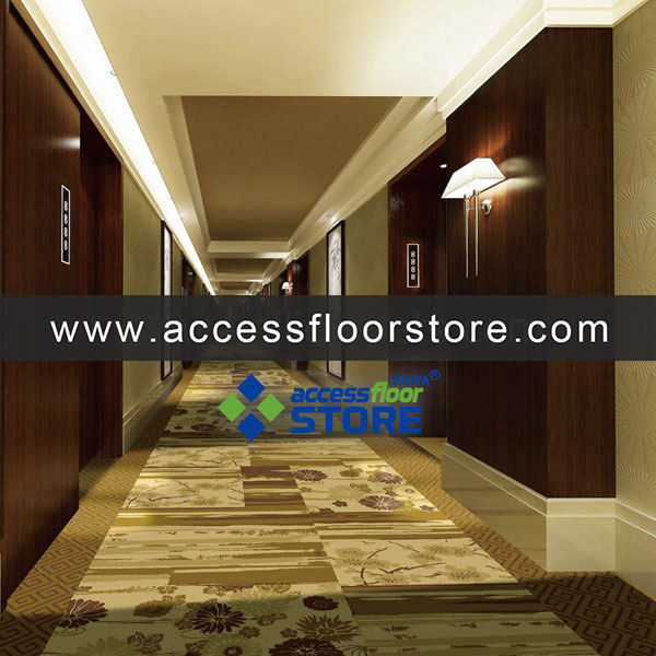 Axminster Luxury Hotel Carpet Machine Woven Broadloom Carpet