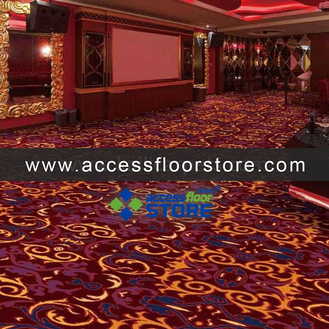 Axminster Carpet Floral Design For Banquet Hall