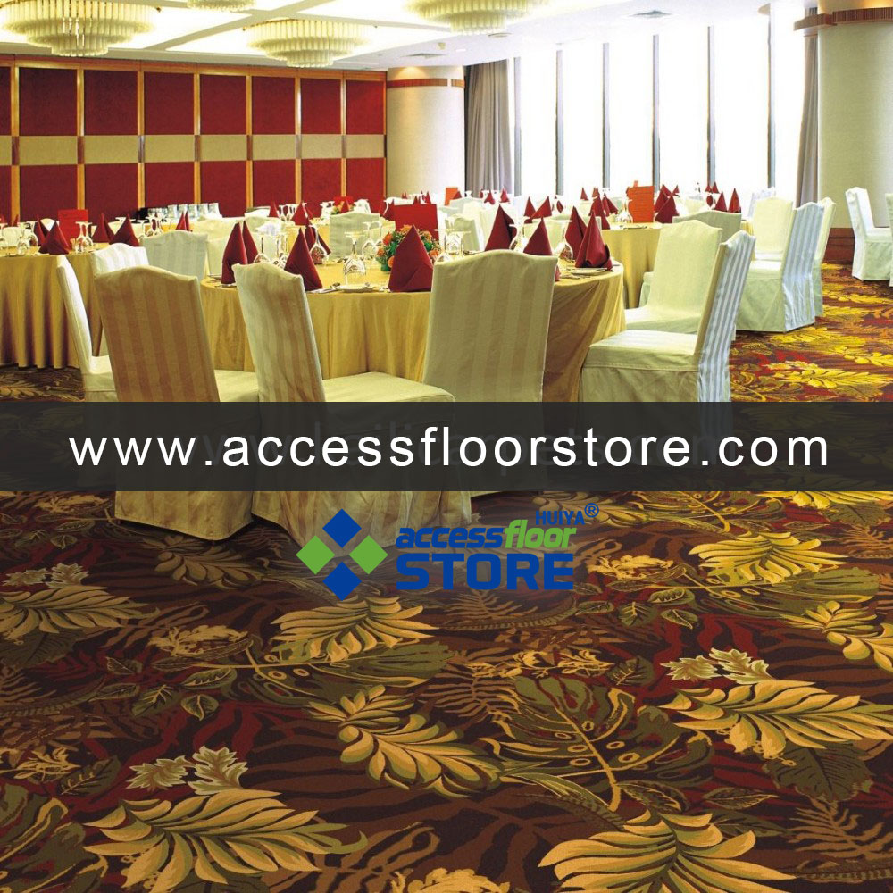 Axminster Carpet Floral Design For Banquet Hall