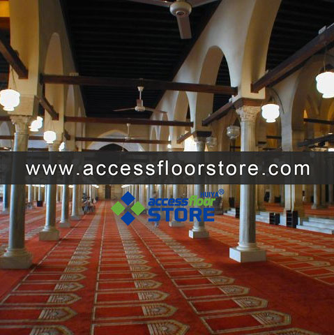 Red Carpets Wall to Wall Mosque Carpets Custom Meeting Room and Staircase Carpet