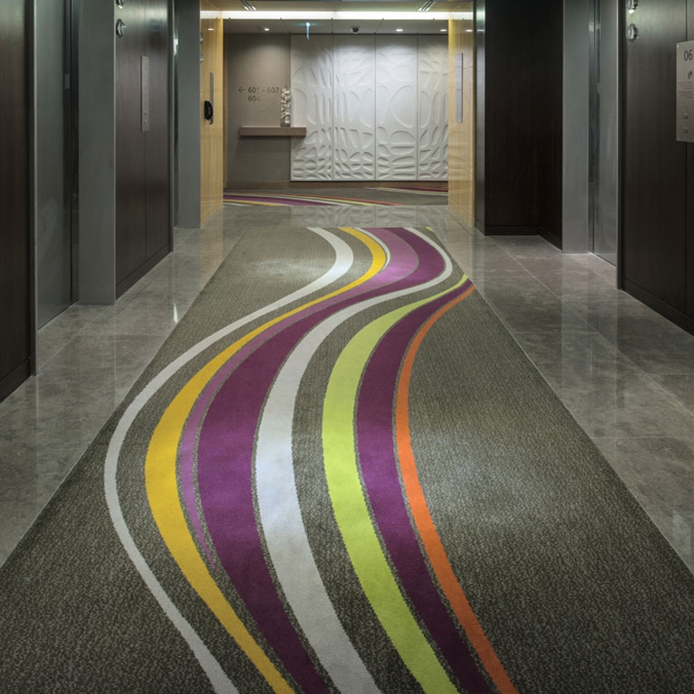 The Fast Shipping Stock Carpet 100% Polyester Modern Carpet Geometric Design