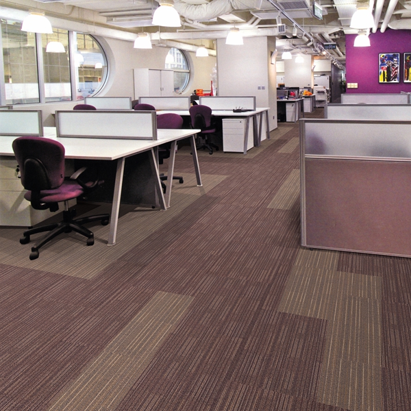 China Balance Exhibition Carpet Commercial Office Carpet Tiles With PVC Backing Carpet