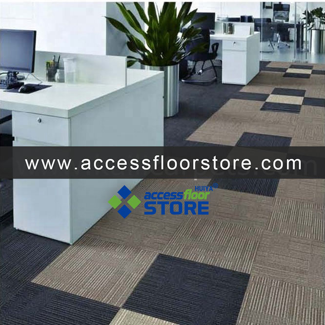 50X50cm Nylon Material PVC Backing Carpet Tile High Quality Carpet Office Tiles