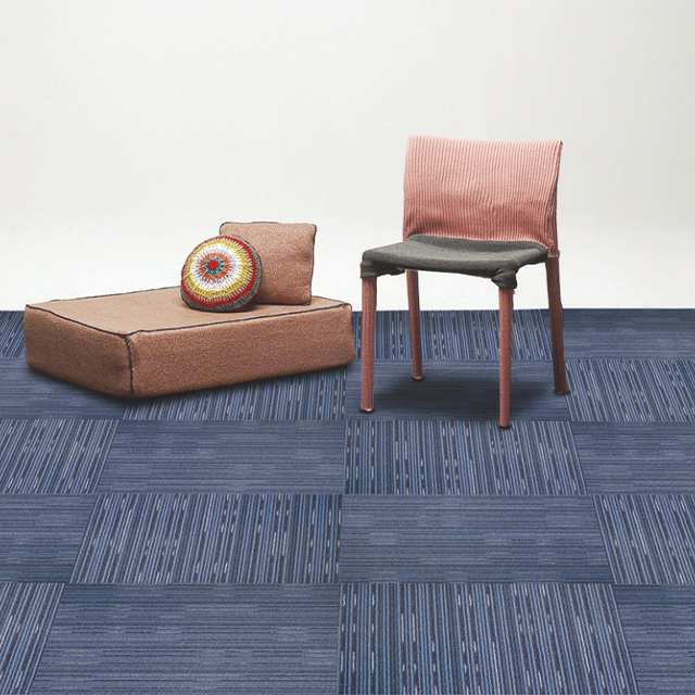 Peel And Stick 100% Nylon Carpet tiles with Self-Adhesive PVC Backing