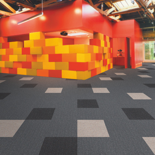 Royal Quality Standard And Delicate Design of ECO-Friendly Commercial Carpet Tiles