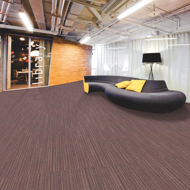 High-Quality And Beautiful Design of Commercial Office Carpet Tiles Easy Installation And Convenient Transportation