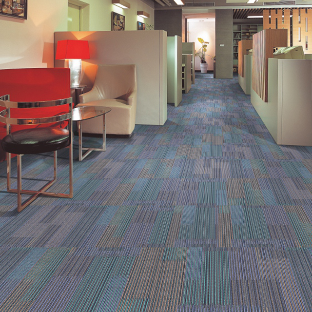 100%Nylon or Polypropylene of Commercial Carpet Tiles for Public Area Such as Office Hotel Clinic Restaurant