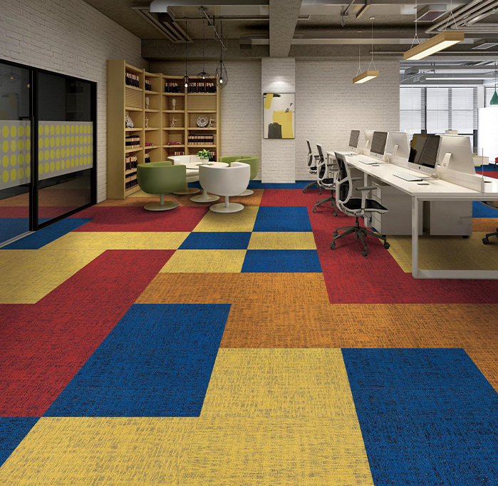 Chinese Carpet Manufacturer Focuses on Global Supply Chain Provides High Quality And Distinctive of The Commercial Carpet Tiles