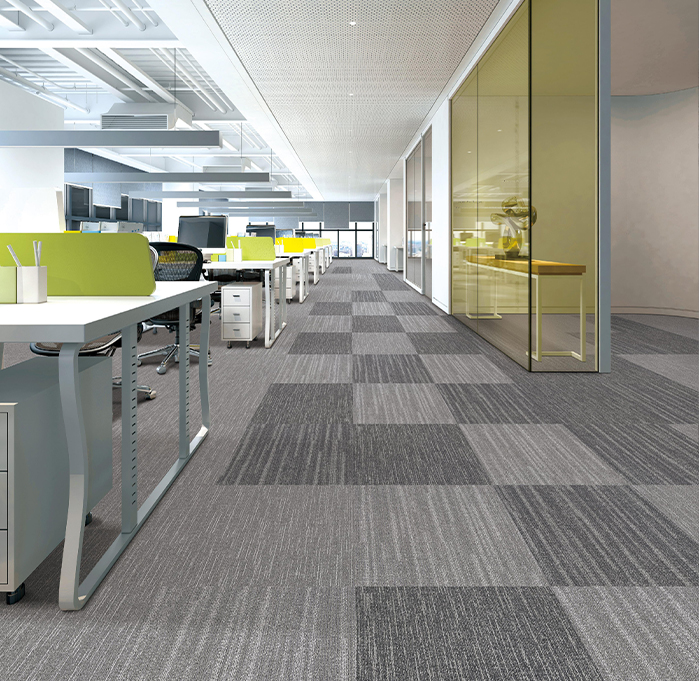 The Distinctive Design of The Commercial Carpet Tiles Create A Great Working Conditions Improve Work Efficiency