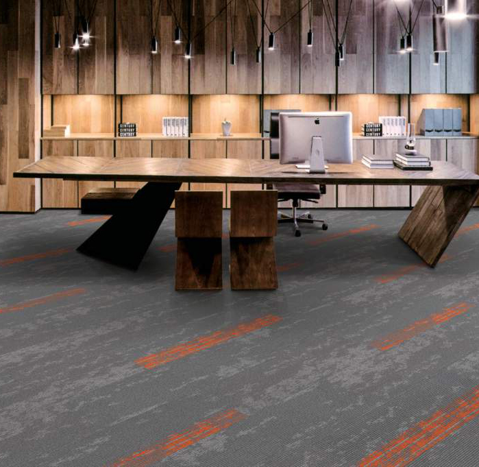 The Professional Chinese Carpet Manufacturer Provides Safety And Fashion Commercial Carpet Tiles with Adequate Inventory