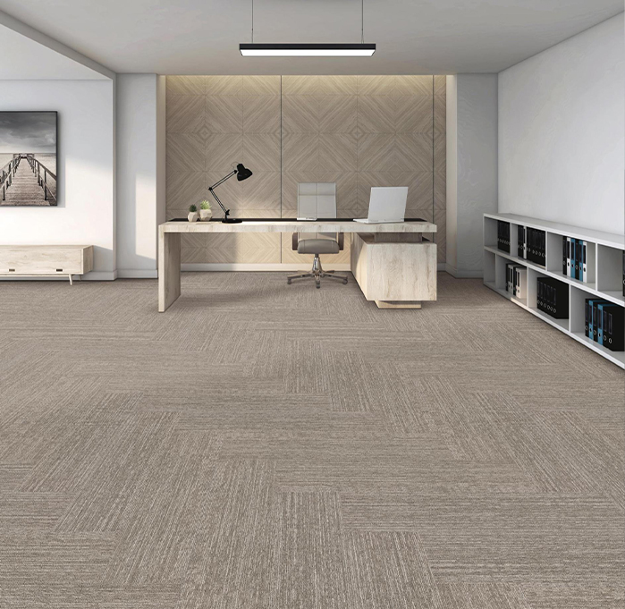 The Professional Chinese Carpet Manufacturer Provides Safety And Fashion Commercial Carpet Tiles with Adequate Inventory