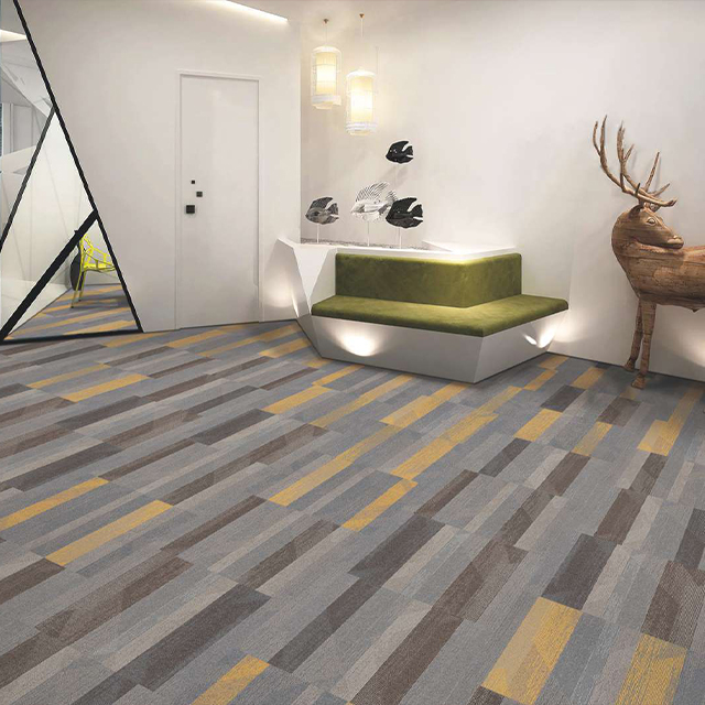 Modern And Beauty Design of Commercial Carpet Tiles with High-Quality And Super Characteristics Easy Installation