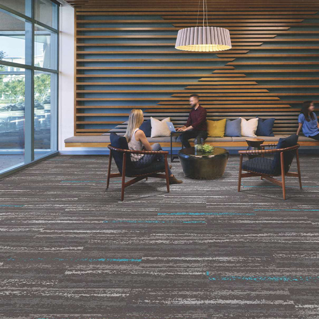 Formal Grace Design for Office Carpet Tiles Create An Efficient Work Environment