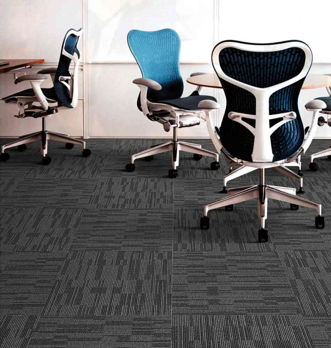 Commercial Carpet-Tiles-50x50 Magnetic Cheap Auditorium Carpet Tile