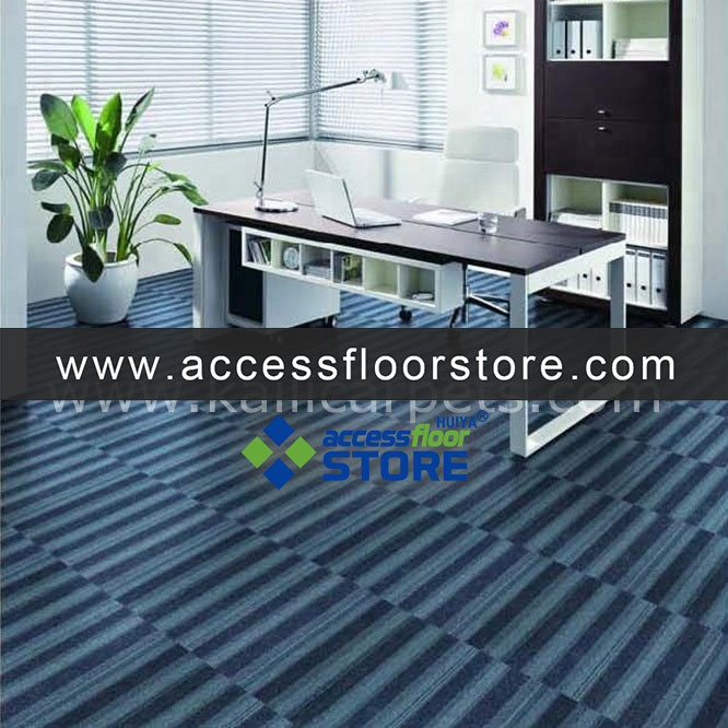 Customized Rubber Backing Commercial Carpet Tiles Lock Together 500 x 500 Floor Office Modular Carpet Tiles