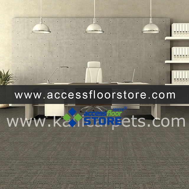 Customized Rubber Backing Commercial Carpet Tiles Lock Together 500 x 500 Floor Office Modular Carpet Tiles