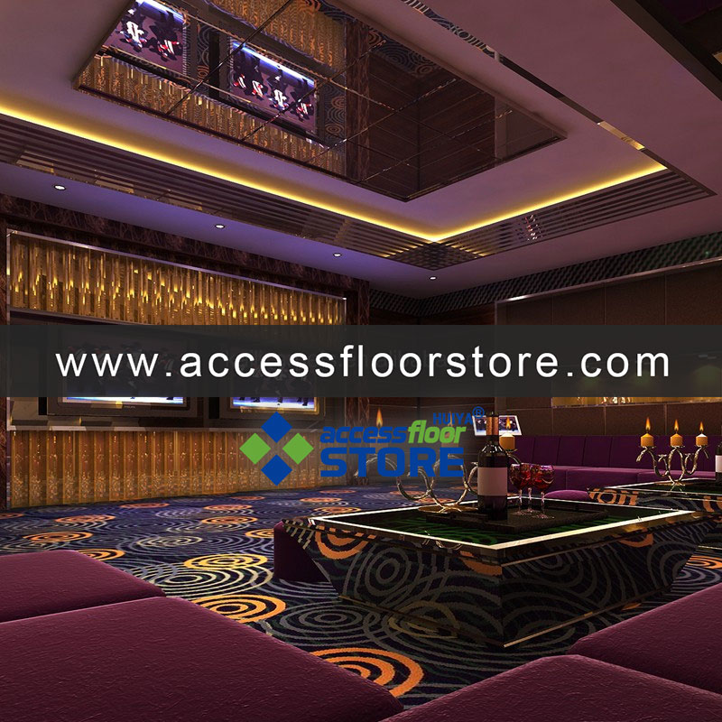 Customized multi colors KTV 3d floor hand tufted carpet