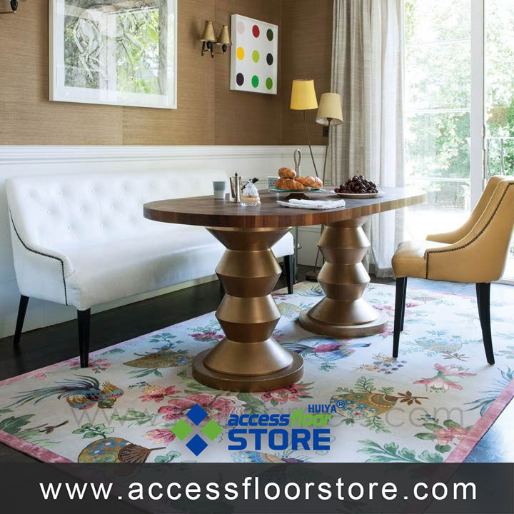 Hand Made Floral Design Area Rugs Beautiful Flower Design Carpet and Soft Rug