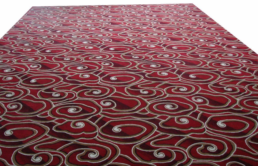 Colorful Customized Indoor and Outdoor Rugs Wool Tufted Modern Belgium Rugs Carpets Manufacturer