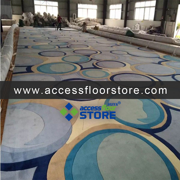 Carpets And Luxury Bedroom Area Handmade Silk New Zealand Wool