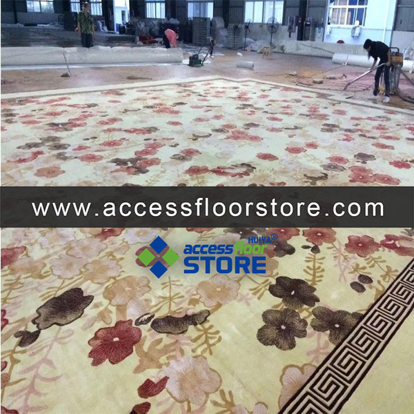 Carpets And Luxury Bedroom Area Handmade Silk New Zealand Wool