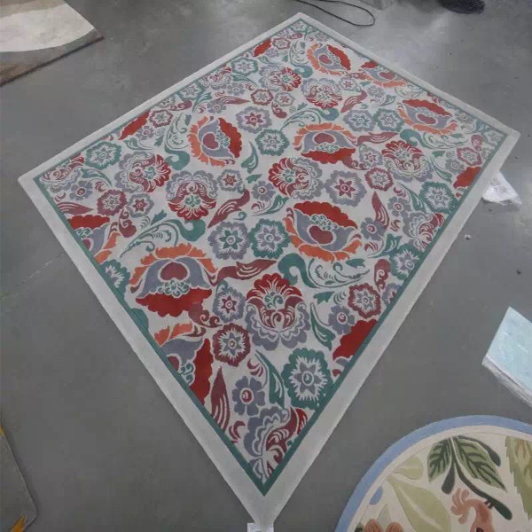 Hot-selling Custom Logo Carpet Rugs Hand Woven Rug