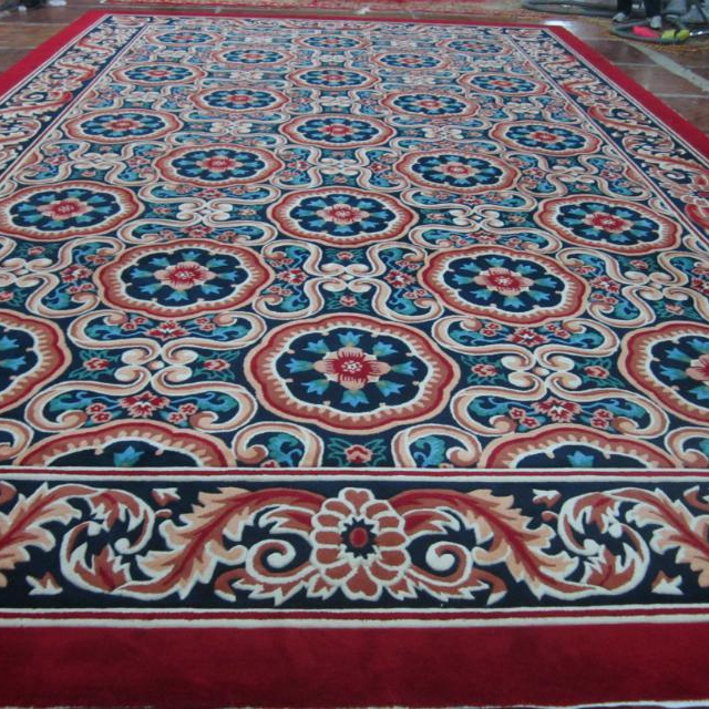 Ralf Lauren Rug Carpets  Lliving Room Silk and Wool Gu Hand Woven Rug Jute Botiquin Rug