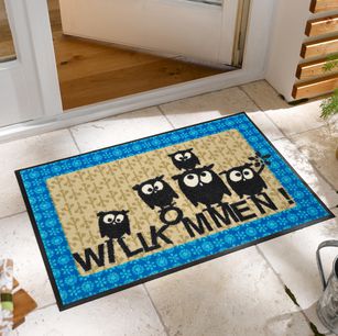 2021 Rubber Doormat Custom Design  Logo Rugs Customized Custom Logo Funny Welcome Mat