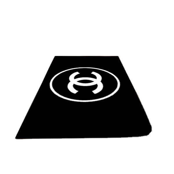 Motorcycle Garage Mat Protection 100% Nylon with Rubber Backing Mat Floor Logo Mat