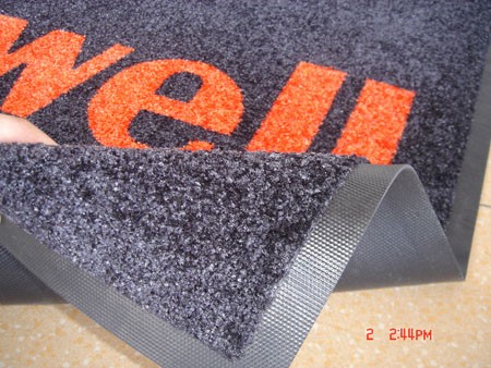 The Best Material of Nylon 6 Surface and Rubber Backing for Custom door matdoormat at A Discount