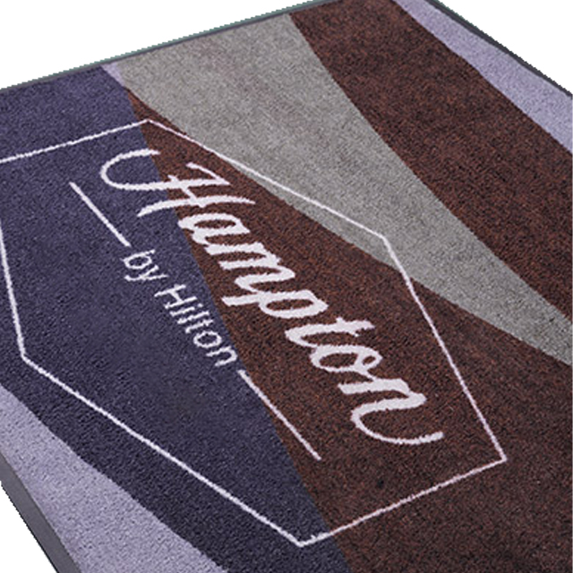 The Professional Manufacturer Produces The Best Quality  Nylon 6 Logo Floor Doormat with Rubber Backing