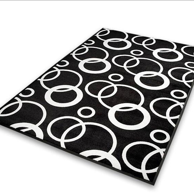 Anti-Slip Highly Absorbent Washable Durable Waterproof Rubber Backing Door Mats Custom Indoor Outdoor Mat