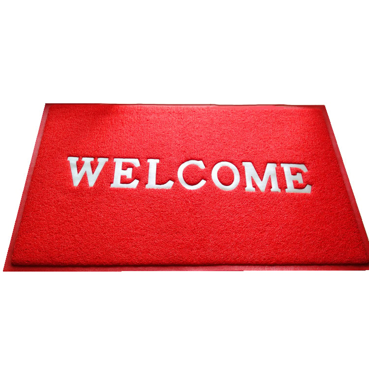 Great Color Fastness High Quality Custom Door Mat Logo Waterabsorbant Carpet Welcome Rubber Door Mat