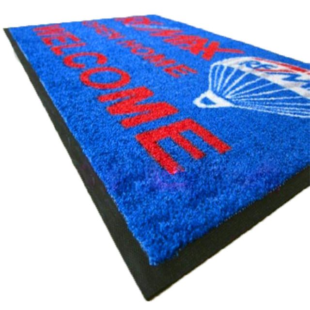 Chinese Logo Door Mats for Promotion Have Good Absorbent Shoe Scarper Easy Clean Custom LOGO Mats