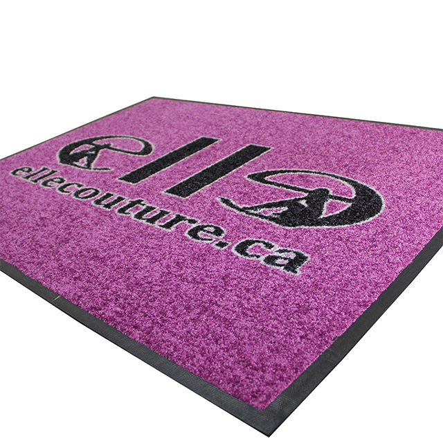 Chinese Logo Door Mats for Promotion Have Good Absorbent Shoe Scarper Easy Clean Custom LOGO Mats