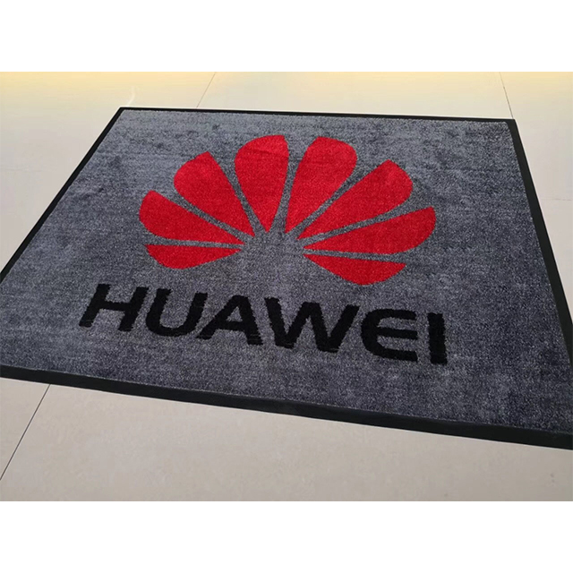 Anti-Slip Washable Absorbent Durable Mudaway Door LOGO Door Mat