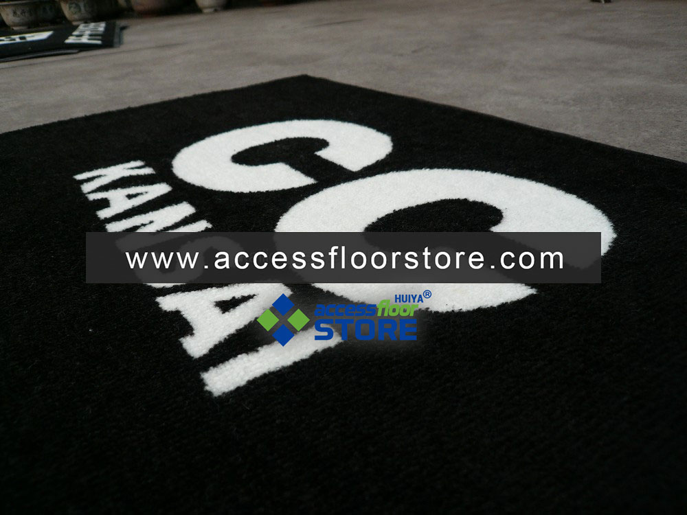 Customized Carpet Display Rack Logo Door Mat Best Quality Good Price Custom Branded Welcome Mat Footmat