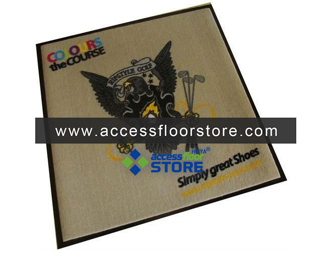 Custom Toilet Carpet Cute Mat Rubber Scraper Logo Mats